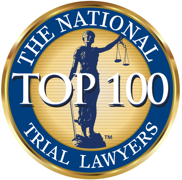 National Top 100 badge - square